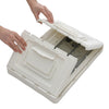 Folding Portable Camping Picnic Table Storage Box Container Car Trunk Crate
