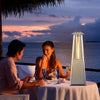 Patio Gas Heater Portable Tabletop Propane Burner w/ Reflective Cover & Pad