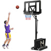 Portable Basketball Hoop 5-Level Height Adjustable Basketball Goal Hoop Stand