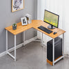 Computer Desk Office Study Workstation Metal Legs Home Corner Table Stand MDF
