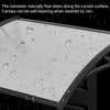 Door Canopy Awning Shelter Front Back Porch Outdoor Shade Patio Roof Rain Cover