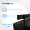Universal Soundbar Bracket Mount Under Above TV Holder for Samsung Sony