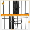 Heavy Duty 6 Panel Puppy Playpens Pet Dog Pen Cat Rabbit Fence Indoor/Outdoor
