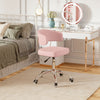 Home Computer Desk Office Study Chair Swivel Adjustable Comfortable Armless