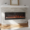 Electric Insert/WallMounted LED Fireplace Into Fire Media Freestanding With Feet