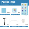 Portable Kids Wardrobe 8-Cube Baby Closet Baby Clothes Storage Organizer