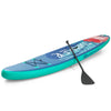 11FT Inflatable Stand Up Paddle Board SUP Surfboard Adjustable Non-Slip Deck