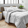 King Size Duvet Set - Ultra-Soft Goose Down Alternative, All Season Quilt.