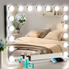 17 LED Hollywood Makeup Mirror Large Vanity Light Mirror with Dimmable LED Bulbs