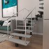 Outdoor Hand Rail Stainless Steel Balustrade Step Stair Handrail Cross Bar Porch