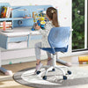 Ergonomic Children Study Chair Kids Desk Chair Adjustable Mesh Chair-Blue