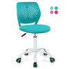 Kids Mesh Desk Chair Ergonomic Rolling Swivel Study Chair Adjustable Height