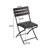 2X Folding Camping Chair Festival Garden Portable Fold Seat Deck Fishing Outdoor