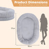 Human Dog Bed Giant Human-sized Dog Bed Fits People Pets Napping Bean Bag Bed