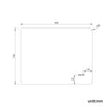 Bathroom Mirror with Shaver Socket LED Illuminated Demister Wall Mounted