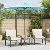 Garden Parasol with Steel , Beach Parasol, Crank Mechanism for Garden, P9H3
