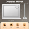 Hollywood Large Makeup Mirror 58*46cm Vanity Mirror Dimmable LED 3 Color Light