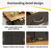 Rolling Kitchen Island W/Drop Leaf Countertop Storage Cabinet Trolley 4 Doors