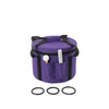 432Hz 8"-12" Set of 3 Chakra Design Quartz Crystal Singing Bowl with Carry Case