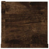 CD Wall Shelf Smoked Oak 100x18x18 cm Engineered Wood