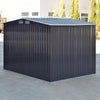Large Metal Garden Storage Shed Apex/Pent Galvanised Heavy Duty Steel Tool Store