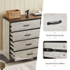 Large Double Dresser with 8 Drawers Bedroom Storage Sleek & Spacious Design