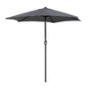 4 Size&5 Color Patio Parasol Sunshade Outdoor Canopy Tilt Crank Garden Umbrella