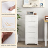 Movable Storage Organizer Unit Storage Cart Storage Cart Container 6 Drawers