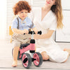 Baby Balance Bike 4 Wheels Toddler Ride On Toys Infant Walker Training Pink