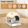 Self Cleaning Automatic Cat Litter Box 65L 2.4G WIFI APP Control with Trash Bag