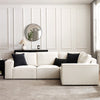 Dusk Brooklyn Small Right Hand L-Shape Sofa Ivory RRP £1999