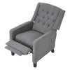 Living Room Recliner Armchair Push Back Chair Rest Sofa Seater w/Wood Legs