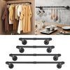 Clothes Rail Rack Garment Hanging Stand Shoe Rack Storage Shelf Open Wardrobe