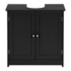 Black Under Sink Basin Cabinet Cupboard Bathroom Furniture Storage Unit