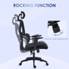 Mesh Office Chair Swivel Desk Chair with Adjustable Height Lumbar Support Black