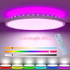 LED Ceiling Light Round Panel Down Lights Bathroom Kitchen Living Room Wall Lamp