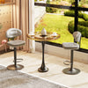 FATIVO Set of 2 Kitchen Bar Stool Double Padded Seat Chair Adjustable Barstools