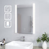 Illuminated LED Bathroom Mirror With Lights Touch Sensor Wall Mounted 500x700mm