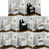 Extra Tall Bedside Cabinet Nightstand Side Table Shelf Bookshelf Storage Drawer