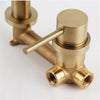 Bathroom Brass Basin Mixer Taps Swivel Spout Sink Faucet Brushed Gold,Black UK