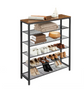 VASAGLE Mesh Shelves Shoe Organizer 45-3-533