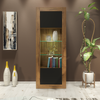 170cm Modern Sideboard I Display Cabinet I TV Stand I Black Matt Doors Free LED