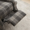 Recliner Padded Armchair for Living Room, Push-Back Reclining Chair