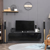 Floating TV Unit Stand Wall Mounted Television Media Cabinet Storage Cupboard