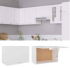 Hanging Cabinet White Kitchen Cupboard Wall Hanging 60x31x40 cm Engineered Wood