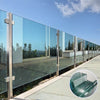 Balustrade Glass Panels 10mm Toughened 316 Stainless Steel Posts Railing Decking