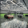 28x Hexagon LED Lighting Car Detail Home Garage Workshop Retail Without Border#