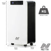 NETTA 12L Portable Digital Dehumidifier With Timer Drain Mould Control 2-Speed