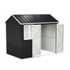Heavy Duty Metal Storage House Shed 6ftx8.5ft for Garden Tool Storage Shed Apex