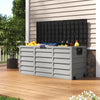 Garden Storage Sheds Chest Organiser Lockable Deck Box Patio Castors Box